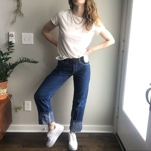 Calvin Klein Boyfriend Blue Jeans